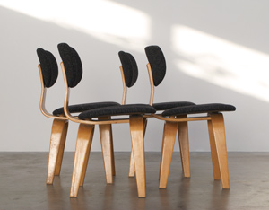 4 Cees Braakman SB03 dinning chairs Combex series