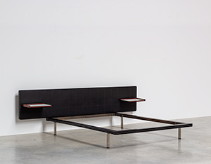 Alfred Hendrickx double bed DB 150 for Belform circa 1960