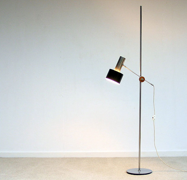 Architectural Floor lamp Baltensweiler 1960