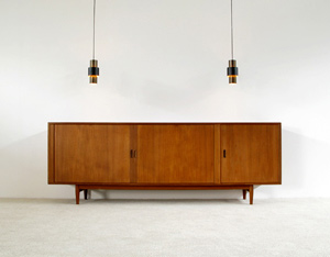 Arne Vodder teak Sideboard Sibast Denmark