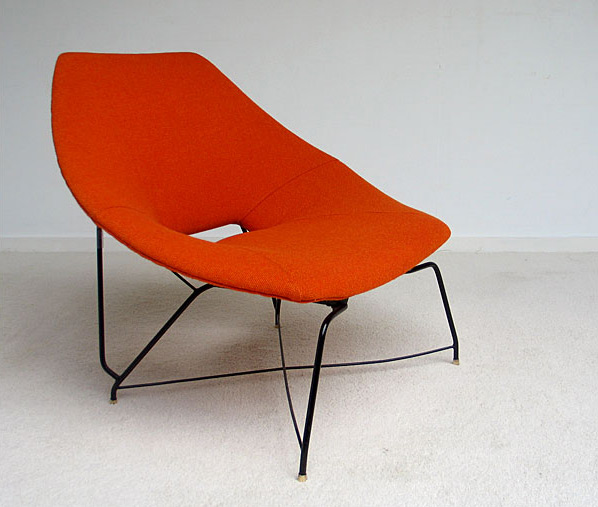 Augusto Bozzi Saporiti side chair 1950