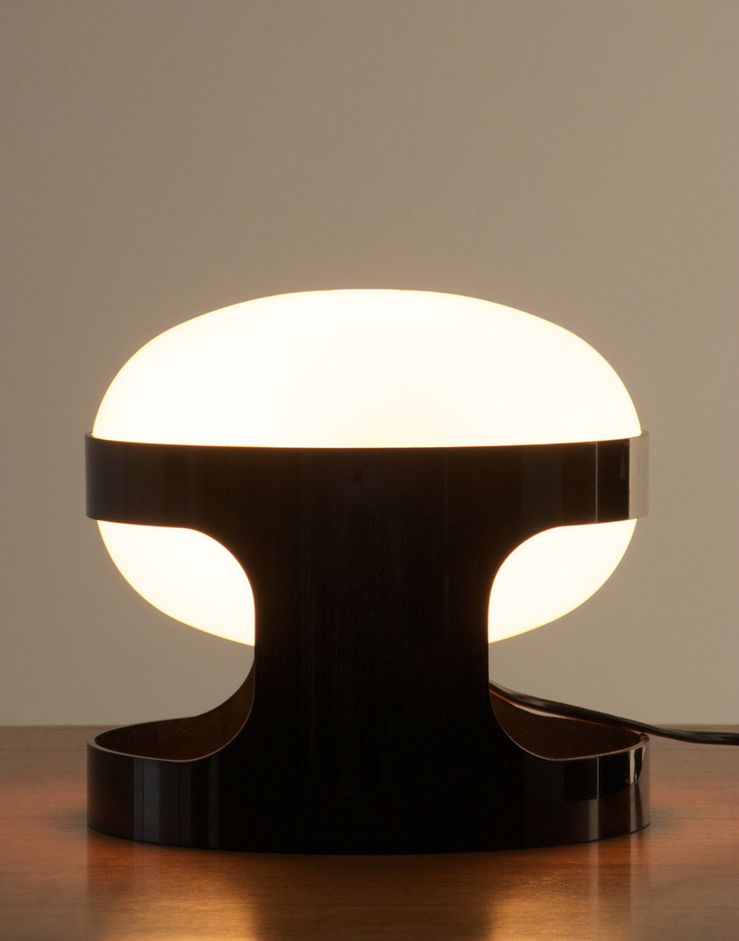 Black KD27 Joe Colombo Kartell table lamp