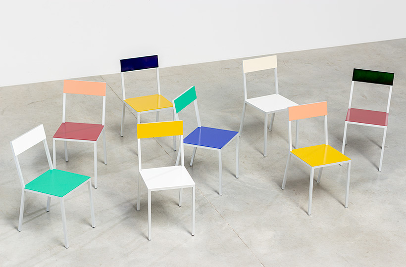 Eight chairs Designed by Fien Muller and Hannes Van Severen for Valerie Objects