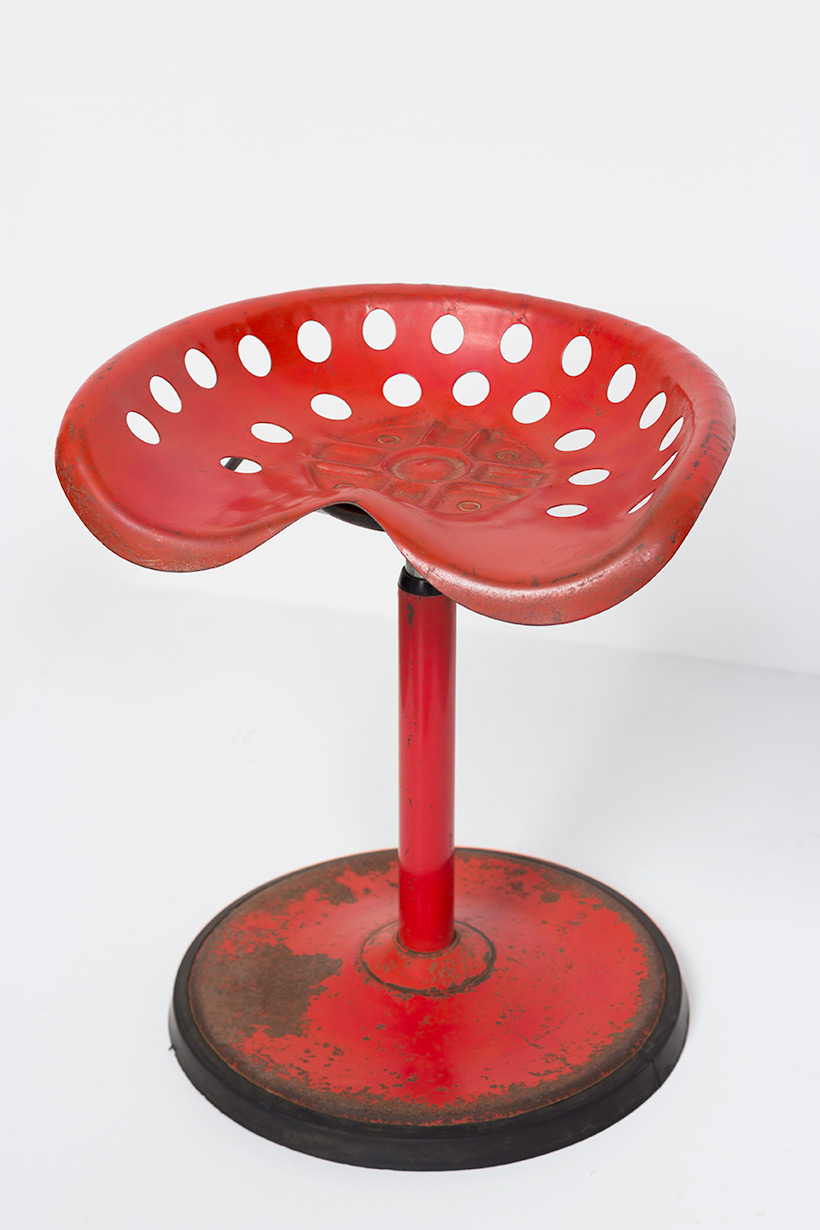 Etienne Fermigier telescopic Tractor stool Mirima Pop Art img 4