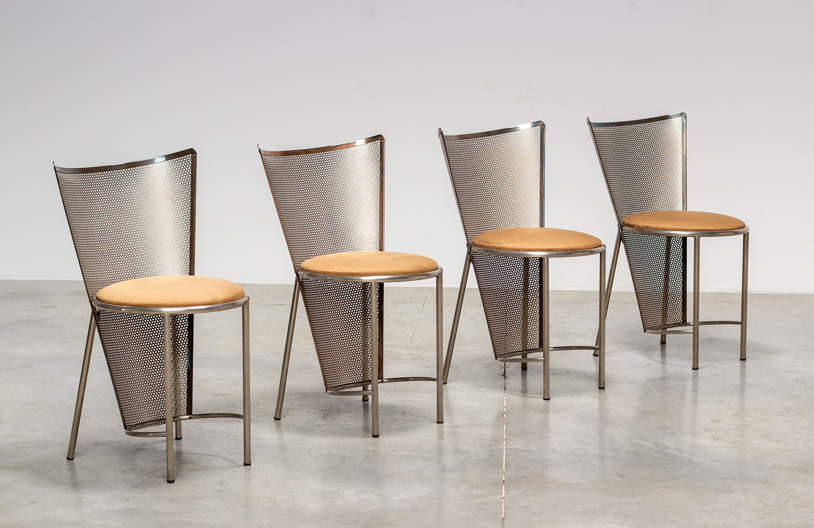 Frans Van Praet four postmodern Sevilla chairs for the world expo 92 img 6