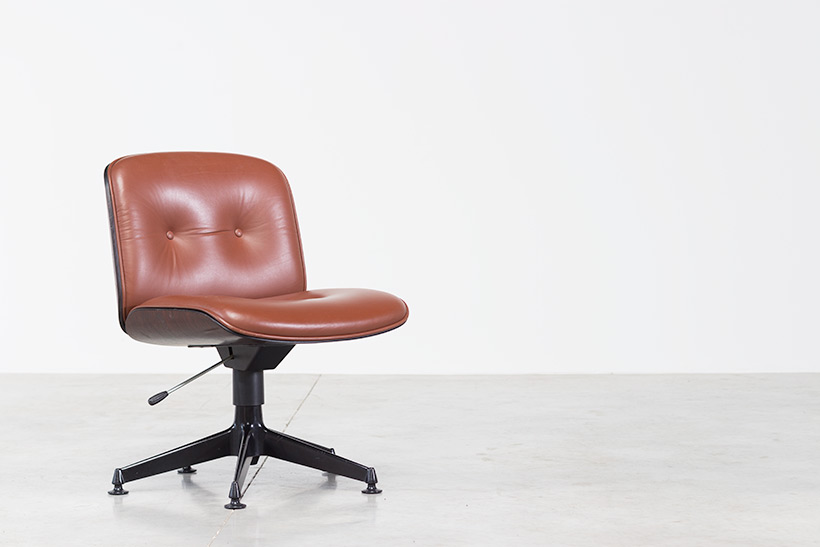 Ico Parisi Rosewood Desk chair for Mobili Italiani Moderni img 3