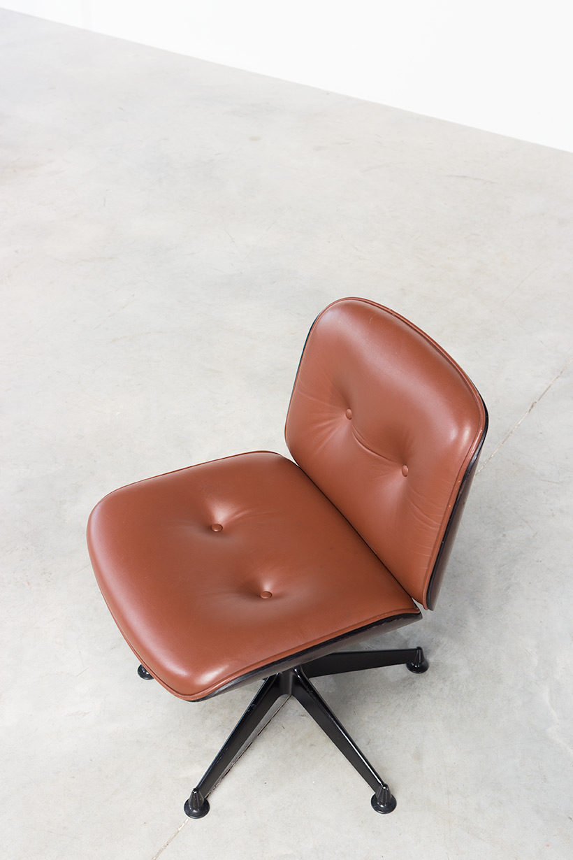 Ico Parisi Rosewood Desk chair for Mobili Italiani Moderni img 8