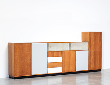 Interbellum Modernist Sideboard 50s Belgian Post War Design