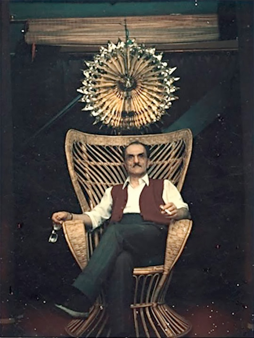 Lio Carminati and Gio Ponti Wicker chair for Vittorio Bonacina 1950 img 4