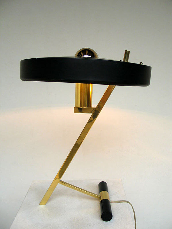 Louis Kalff desk lamp Philips with UFO shade