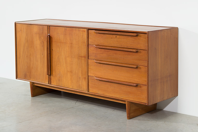Modernist sideboard 1950 Modern dutch oak furniture img 3