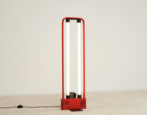 Neon lamp Gian Nicola Gigante 1981 Sottsass