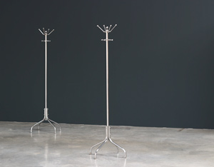 Pair of Machine Age Coat Stands for General Motors Continental