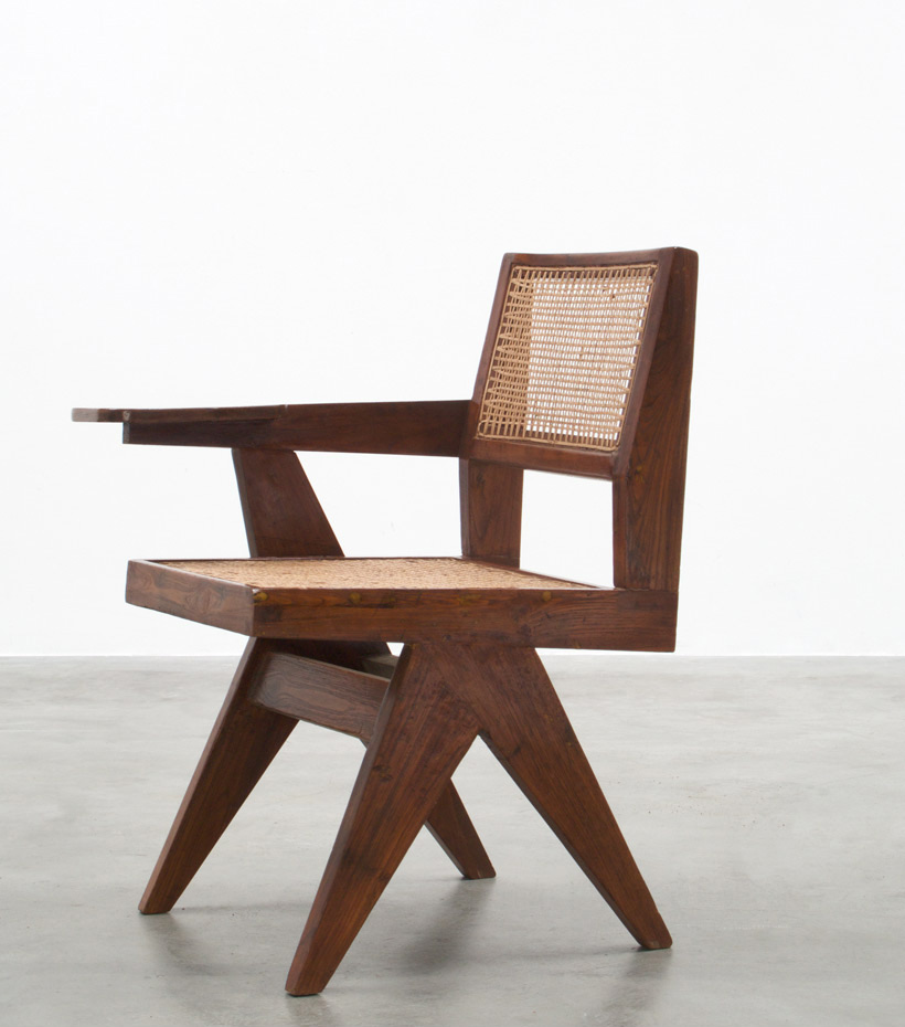 Pierre Jeanneret Writing chair Chandigarh India