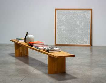 Rectangular Modernist Bench or Low Bookcase Rectangular Modernist Bench or Low Bookcase
