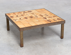 Roger Capron Garrigue cocktail coffee table