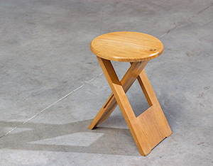 Roger Tallon TS foldable stool Sentou 1970 France
