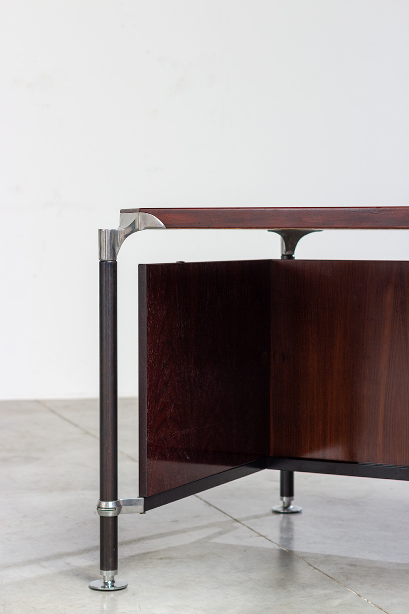 Rosewood executive desk by Luisa and Ico Parisi for MIM 1960 img 8