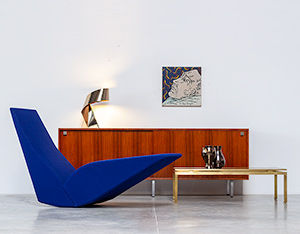 Tom Dixon Chaise Longue Bird design for Cappellini International interiors 1990